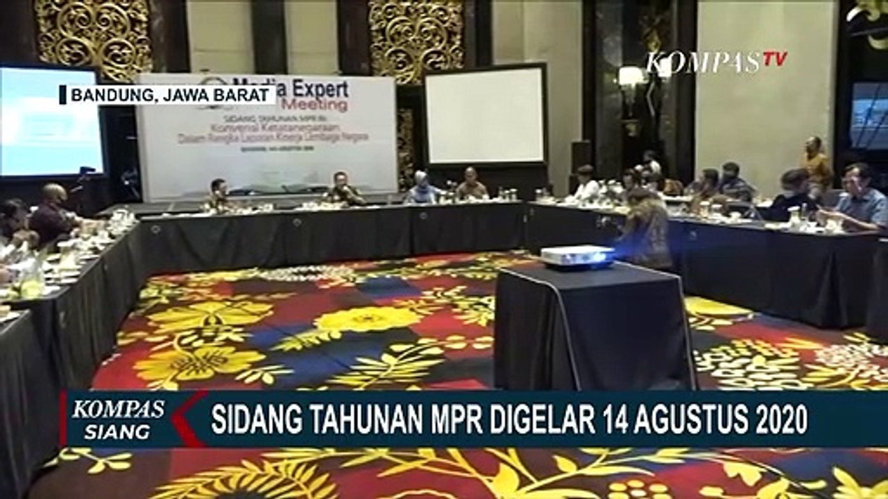 Sidang Tahunan MPR Digelar 14 Agustus 2020, Pakai Protokol Kesehatan Ketat