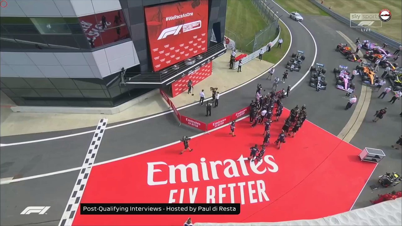F1 2020 70th Anniversary GP - Post-Qualifying Top 3