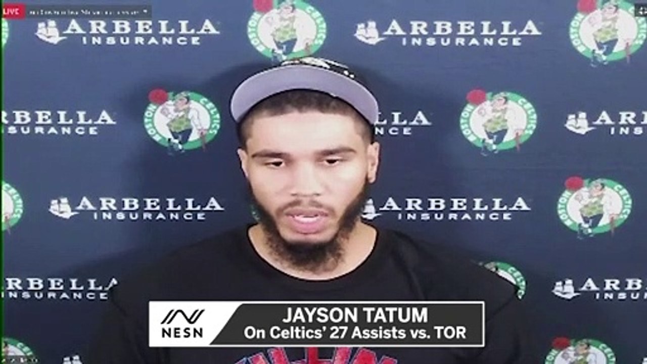 Jayson Tatum On Importance Of Marcus Smart; Celtics Defensive Effort