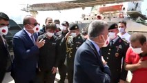 - Cumhurbaşkanı Yardımcısı Oktay ve Bakan Çavuşoğlu, patlamanın meydana geldiği alanı ziyaret etti