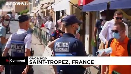 St Tropez resort makes masks mandatory outdoors