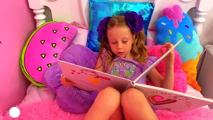 Nastya and dad - Monster under the bed story