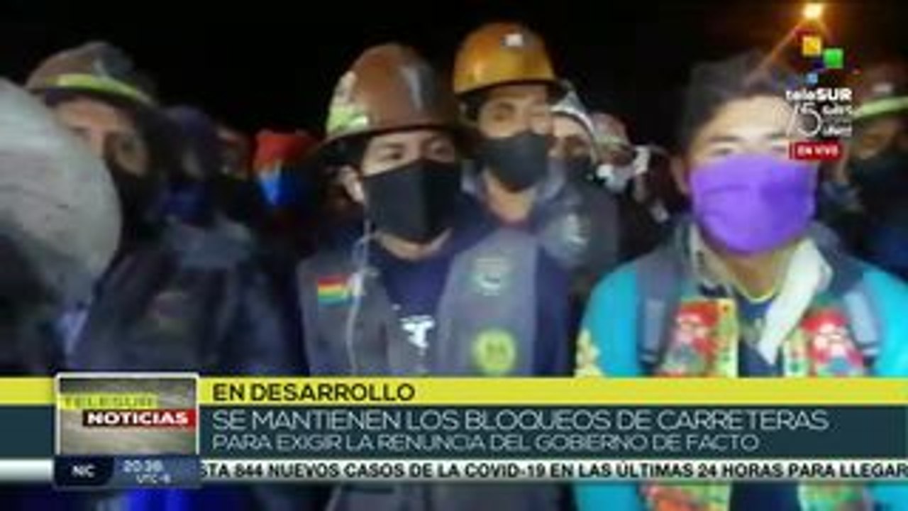 Bolivia: organizaciones mantienen más de 100 bloqueos pese a amenazas