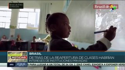Escuelas privadas de Brasilia insisten en su reapertura