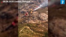 Portugal : un Canadair s’écrase en combattant un incendie, un mort