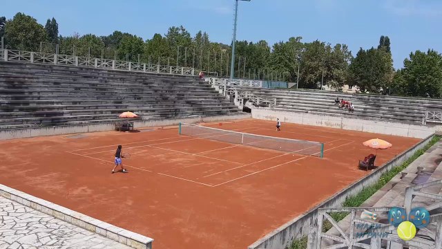Mihailo Antić - Leon Zimonjić, Letnje prvenstvo Srbije U12, ТK Partizan Beograd, 8.8.2020.