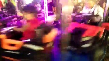 Kids Ride On a Swing...