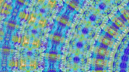 Funky Trippy Mandala Animation (epilepsy warning)