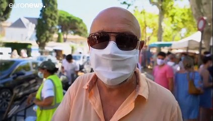 A Saint Tropez, le masque devient obligatoire dans la rue