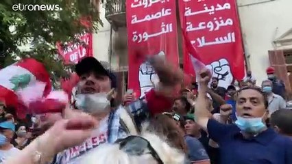 „Randalierende Mörder": Polizist bei Unruhen in Beirut getötet