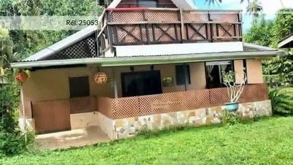 A LOUER CHALET A AFAREAITU SUR MOOREA