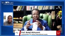 Prof. Bolaji Akinyemi feels uneasy about Africa's debt and restates his position on Sovereign immunity