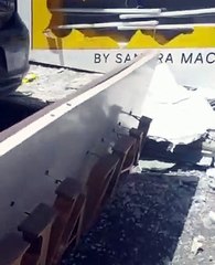 دمار متجر أندريا وازن بعد انفجار مرفأ بيروت