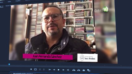 El científico de la Universidad de los Andes, Juan Armando Sánchez agradece al NCC por divulgar el trabajo de los investigadores