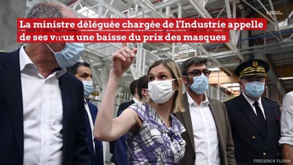La ministre Agnès Pannier-Runacher : "Pour des masques moins chers, achetons français"
