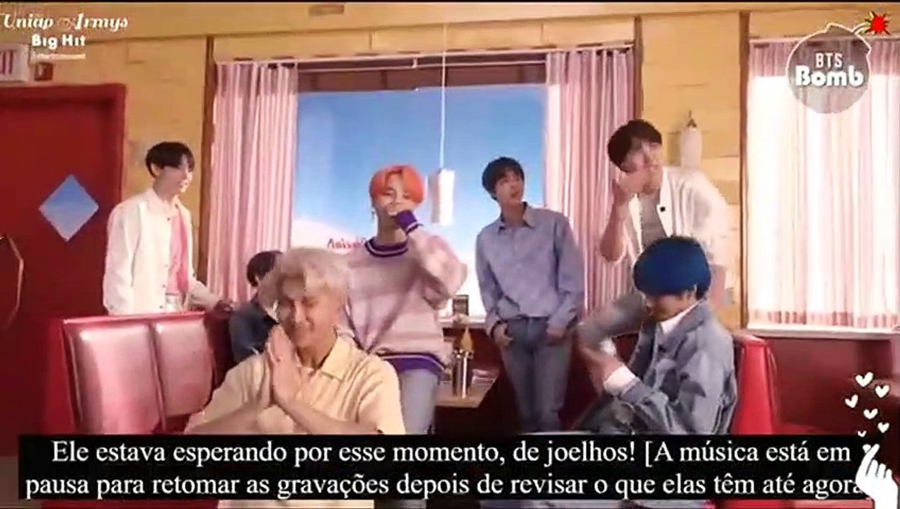 Orei para que eu pudesse chegar à minha parte  BTS
