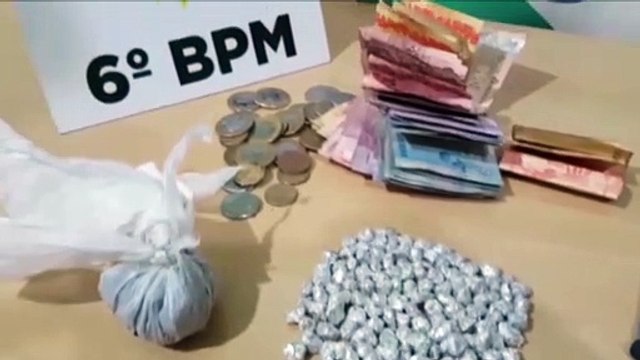 Tráfico de drogas: trio é detido com 133 pedras de crack no Bairro Interlagos