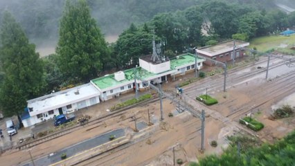 장마로 30명 사망·12명 실종...태백선 전 구간 운행 중단 / YTN