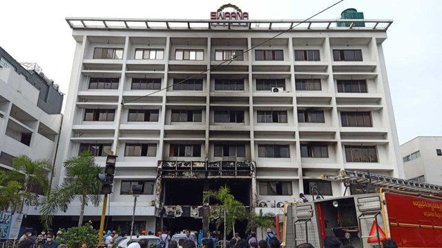 Andhra Pradesh: Fire breaks out at COVID care center, 7 dead