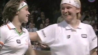 Martina Hingis vs Jana Novotna 1997 Wimbledon Final Highlights