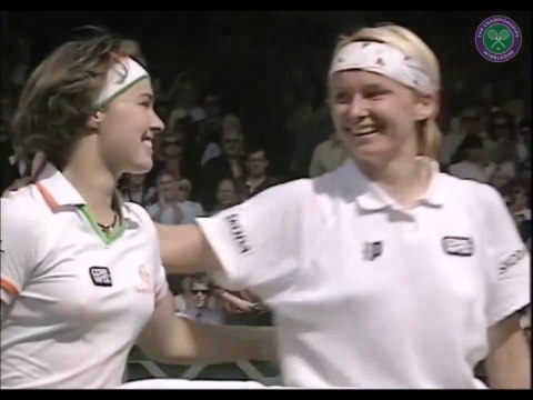 Martina Hingis vs Jana Novotna 1997 Wimbledon Final Highlights