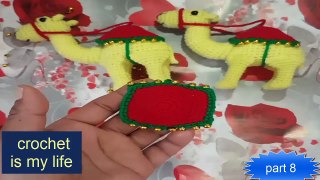 How To Make Crochet Amigurumi Camel  (Part8) Tutorial English Free Pattern For Beginner's