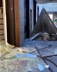 دمار منطقة أسواق بيروت بعد انفجار المرفأ
