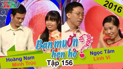 Bạn muốn hẹn hò tập 156 | Cô giáo Tiếng Anh muốn tìm bạn trai giống Hoàng Mập hoặc Minh Khang.