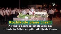 Kozhikode plane crash: Air India Express employees pay tribute to fallen co-pilot Akhilesh Kumar
