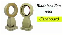 DIY Bladeless Fan | How to Make A Bladeless Fan At Home | Cardboard Bladeless Fan | Hommade Bladeless Fan