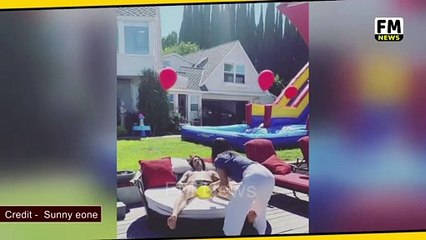 Sunny Leone Prank With Her Husband At Home