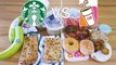 How to get your 2,500 daily calories from Starbucks and Dunkin' Donuts