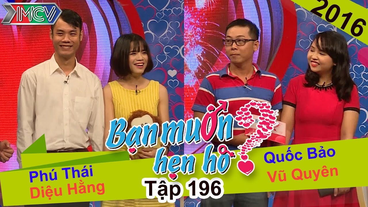 BẠN MUỐN HẸN HÒ #196 | Cặp đôi tự nhắc nhau ấn nút hẹn hò không cần Quyền Linh Cát Tường nhắc 