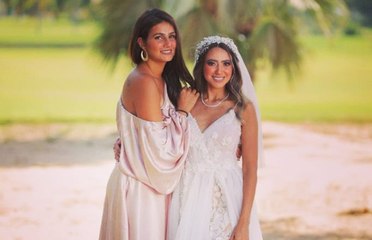 اندماج هند عبد الحليم في الرقص كشف موديل فستان زفافها بوضوح