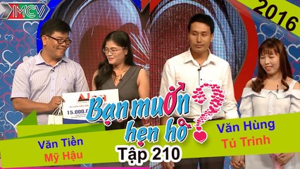 Bạn muốn hẹn hò tập 210 | Phó giám đốc chơi lớn bao toàn bộ vé máy bay về quê cho đám cưới cô gái