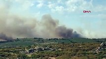 Bulgaristan-Türkiye sınırında orman yangını 3 gündür söndürülemedi