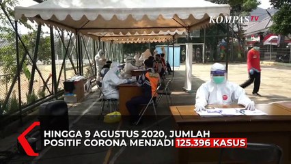 Update Corona 9 Agustus: 125.396 Positif, 80.952 Sembuh, 5.723 Meninggal
