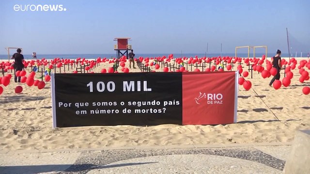 COVID-19 в Бразилии: 100 тысяч жертв