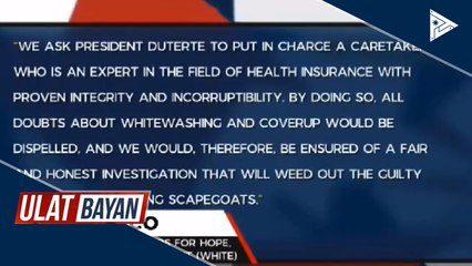 VP Robredo, nanawagan na suspendihin ang mga opisyal ng PhilHealth na umano’y sangkot sa anomalya