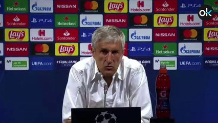 Setién: "¿El Bayern? Es un grandísimo equipo, como nosotros"
