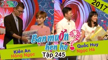 BẠN MUỐN HẸN HÒ #245 | Anh thợ tóc quẩy nhạc BIGBANG cực chất QUẮN QUÉO trước hotgirl TÓC NGẮN 