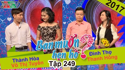 BẠN MUỐN HẸN HÒ #249 | Soái ca giảng viên du học về mang luôn thiệp cưới lên BMHH tìm vợ 