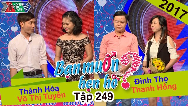 BẠN MUỐN HẸN HÒ #249 | Soái ca giảng viên du học về mang luôn thiệp cưới lên BMHH tìm vợ