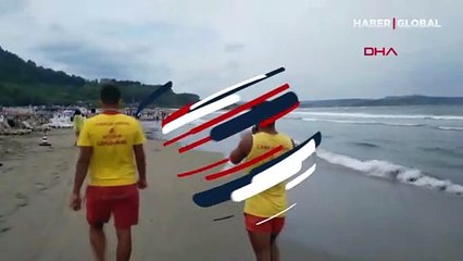 Şile'de denize girmek yasaklandı 