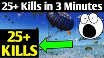 25+ Kills in Less Than 3 Minutes | PUBG Mobile Gameplay | New World Record !!!