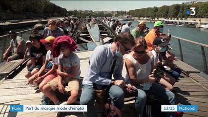 Paris : le port du masque, mode d’emploi