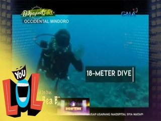 YouLOL: Bea Binene, nakipag-eye to eye sa pating!