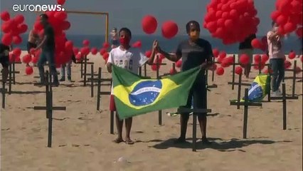 More than 100,000 people have died of COVID-19 in Brazil