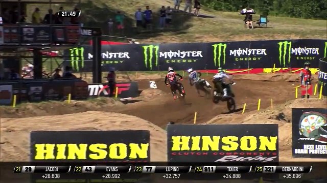Febvre vs. Prado & Tonus - MXGP Race 1 - MXGP of Latvia 2020