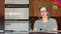 Venezuela: 20,733,941 electores podrán votar en los próximos comicios